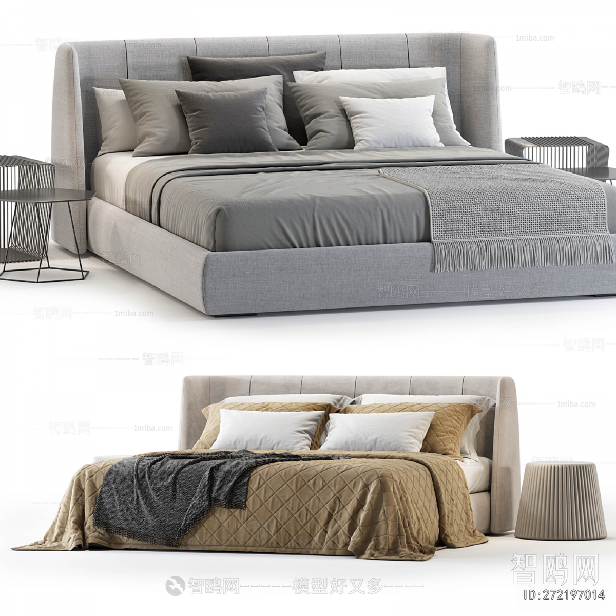 Modern Double Bed