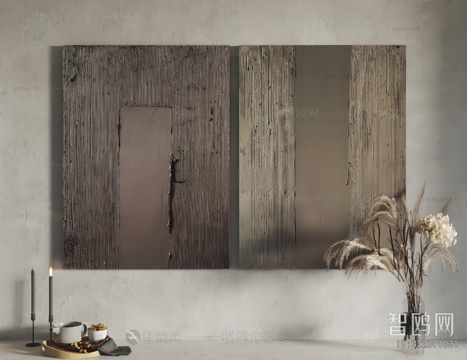 Wabi-sabi Style Painting