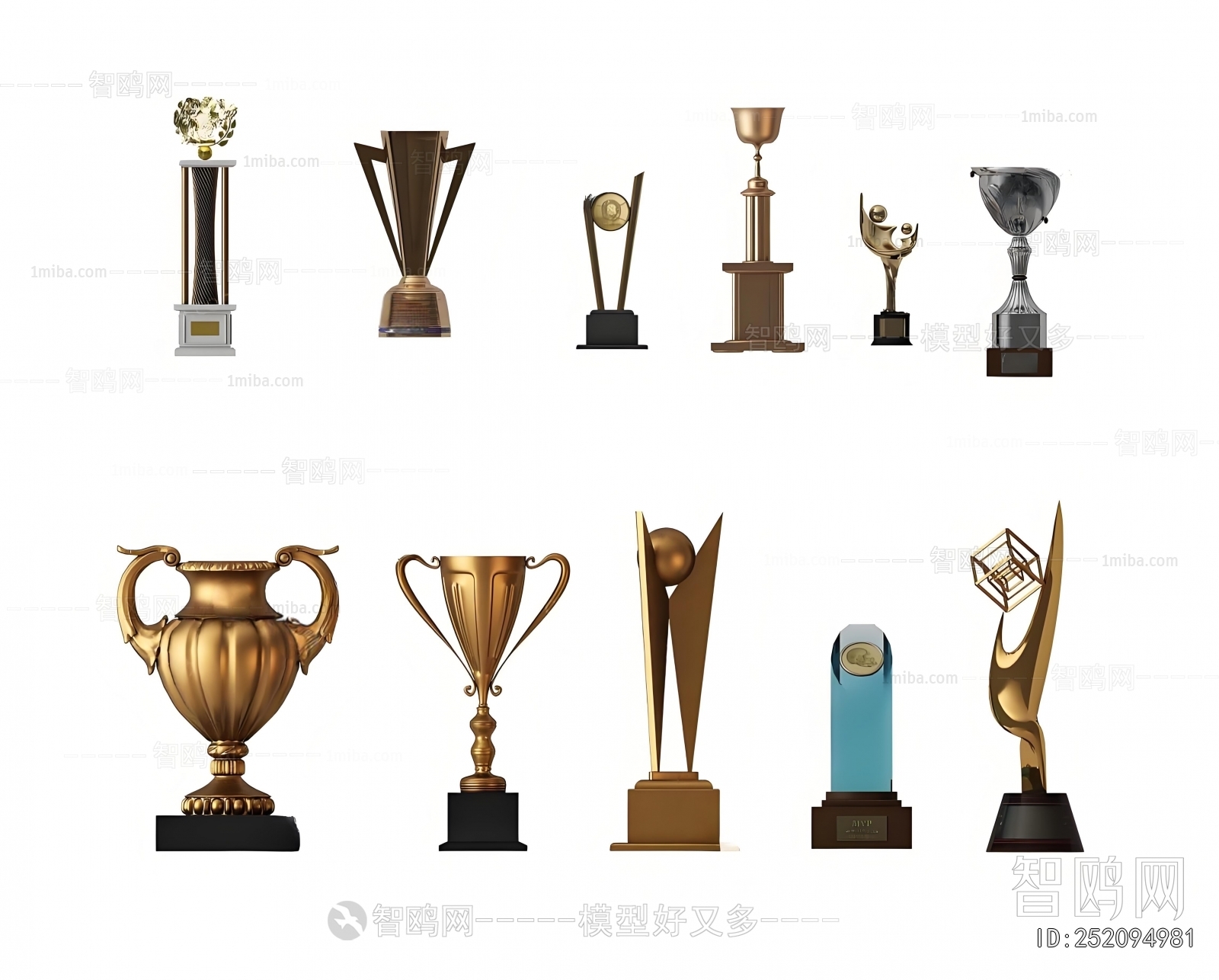 Modern Flag/badge/trophy/certificate