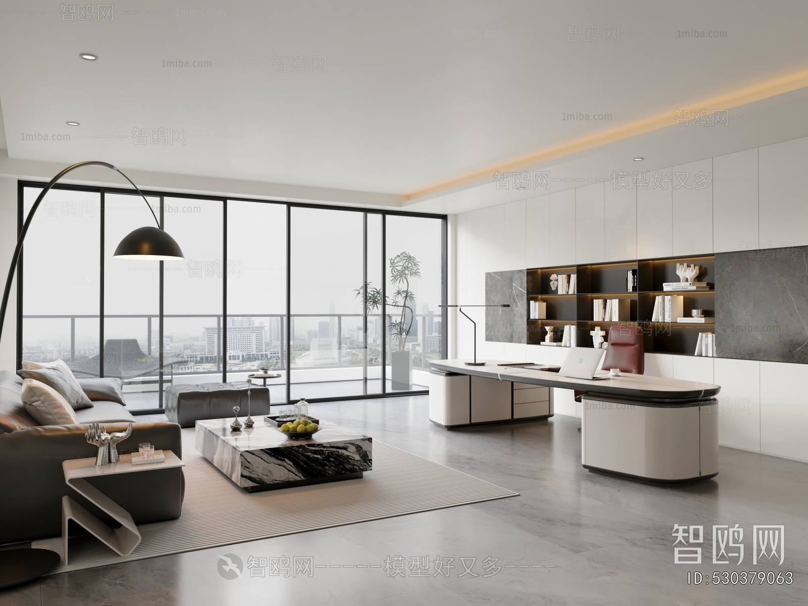 Modern Manager's Office