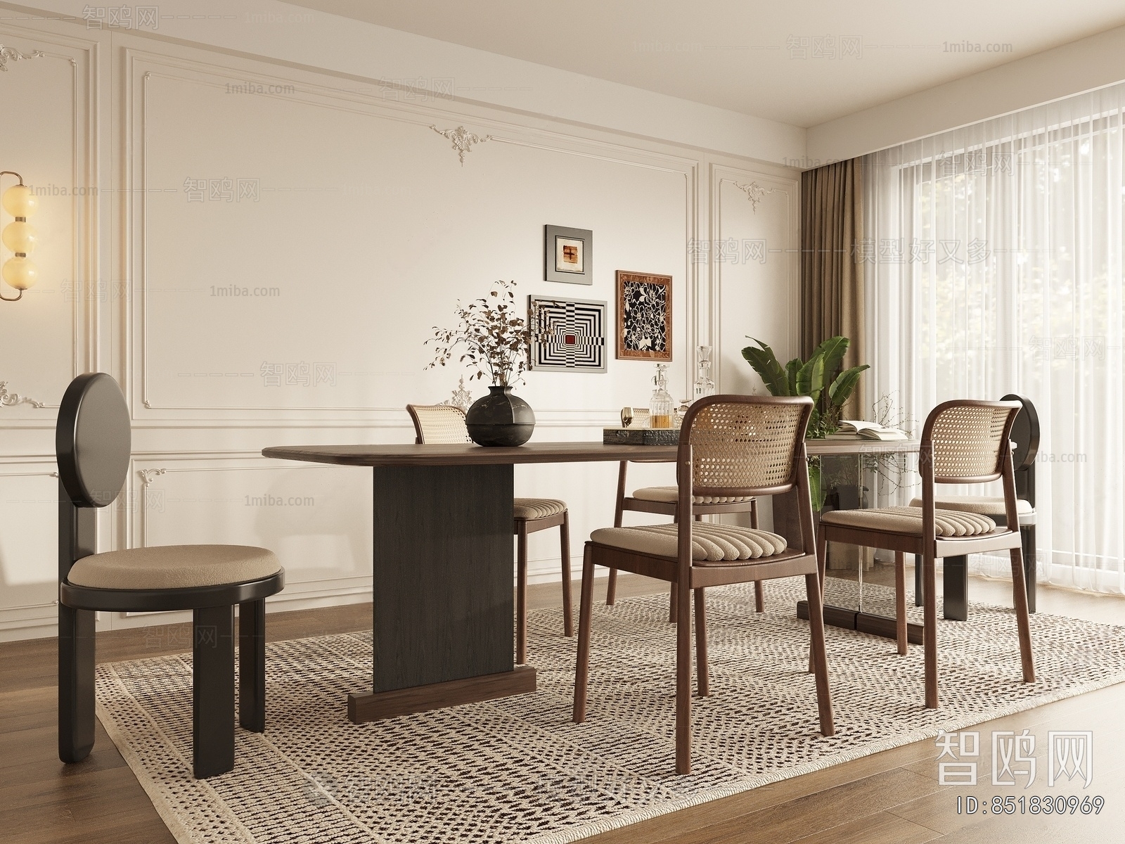 French Style Dining Room