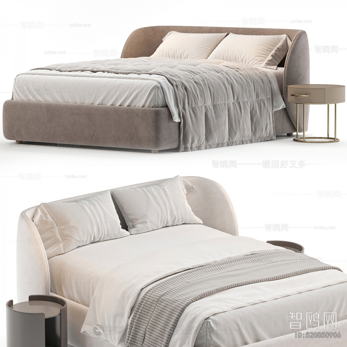 Modern Double Bed