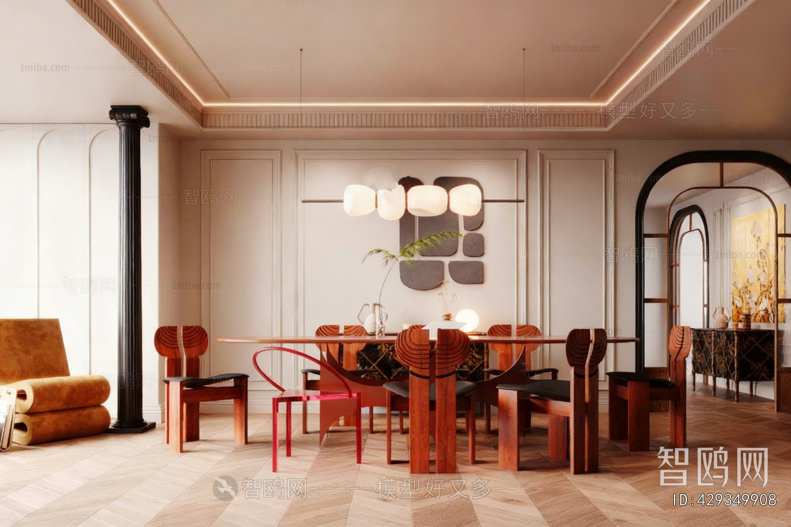 French Style Dining Room