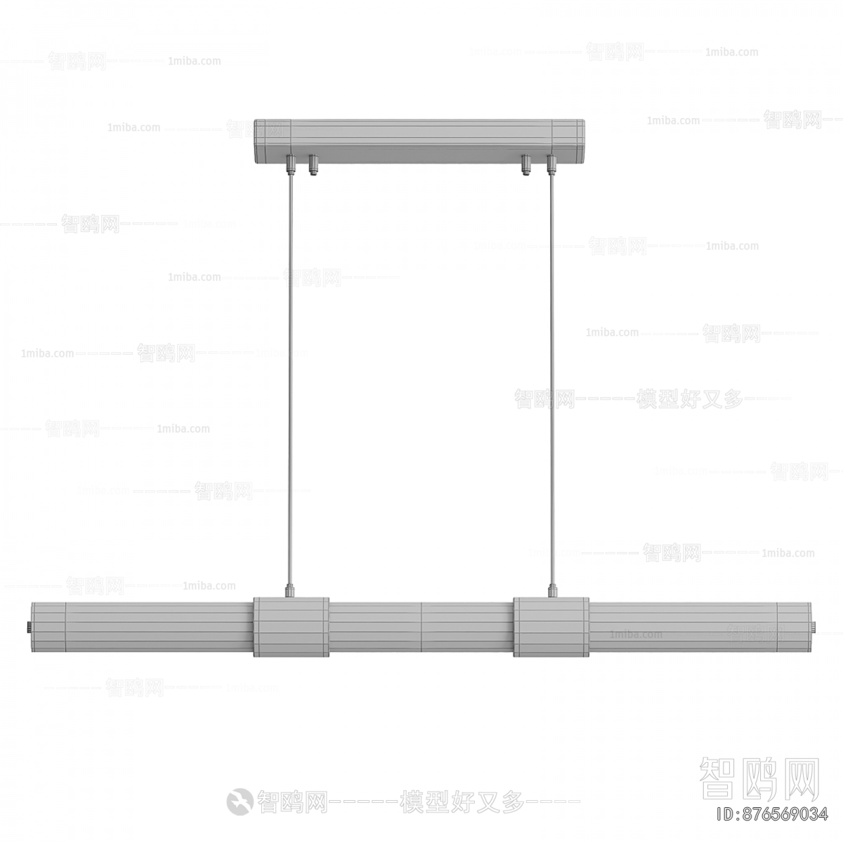 Modern Long Chandelier