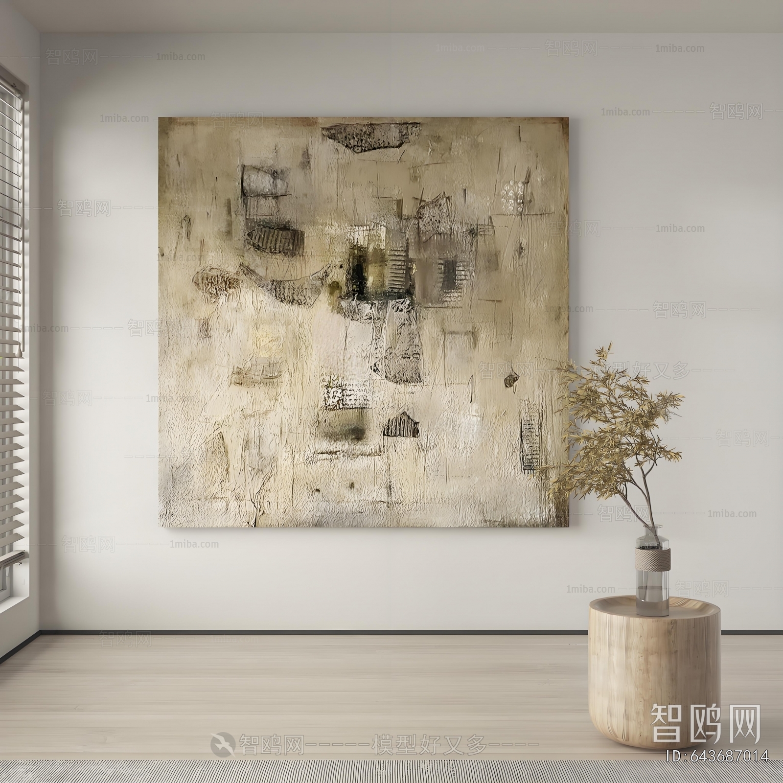 Wabi-sabi Style Painting