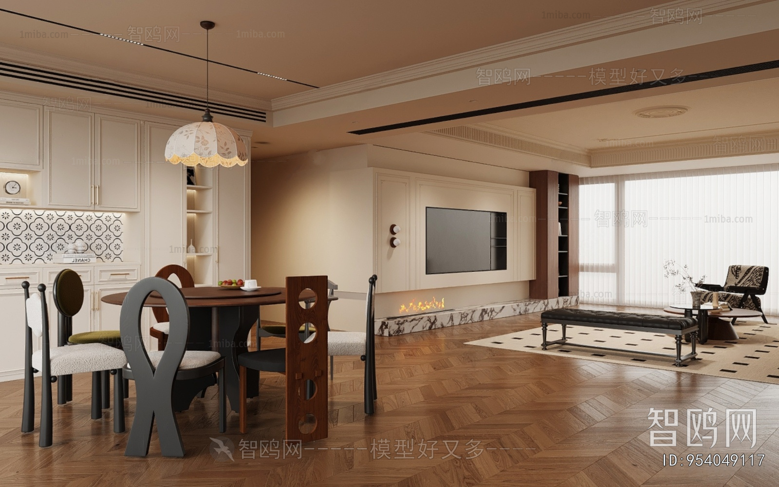 French Style Dining Room