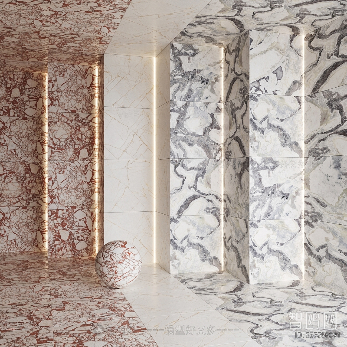 Modern Wall/floor/ceiling