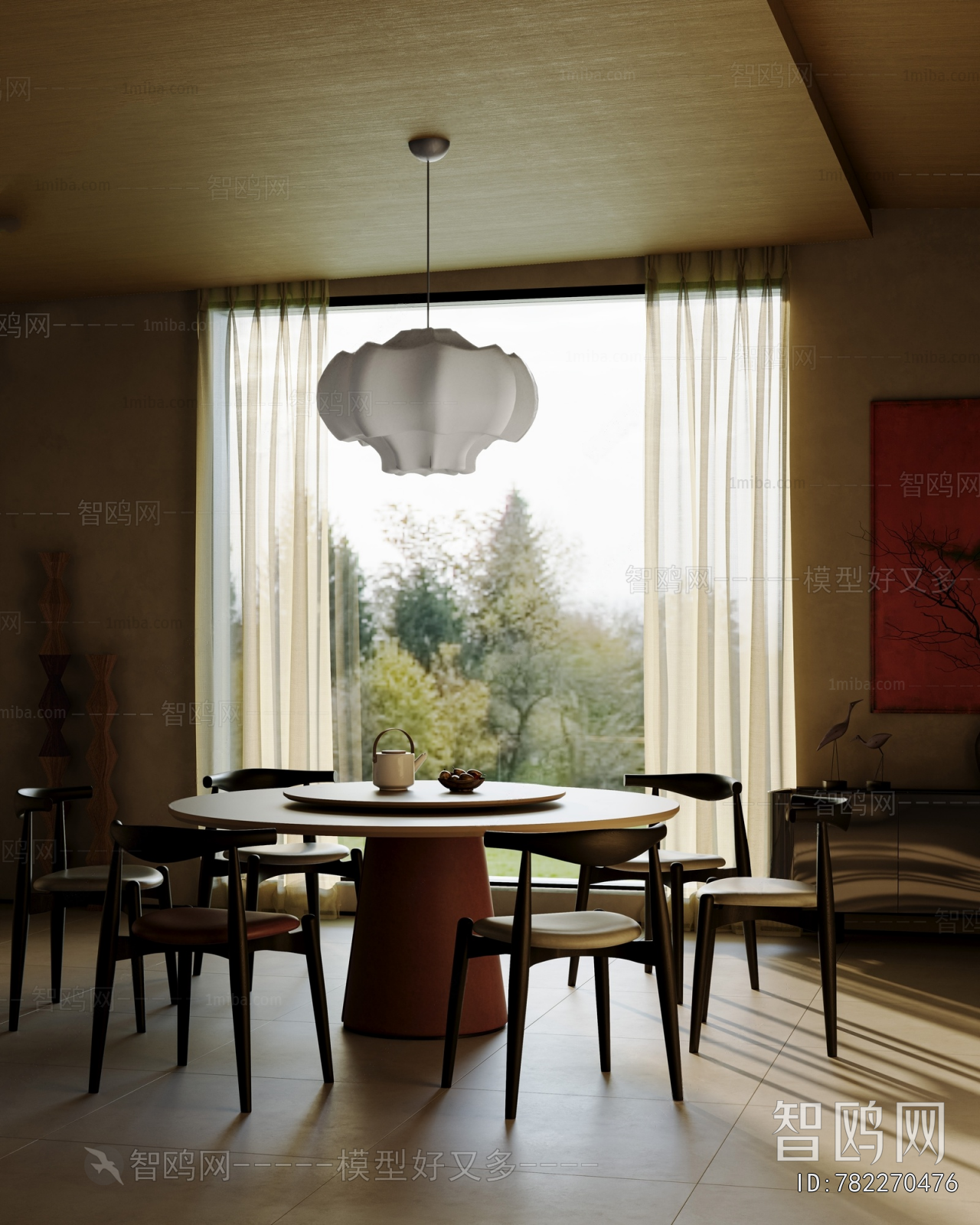 Wabi-sabi Style Restaurant Box