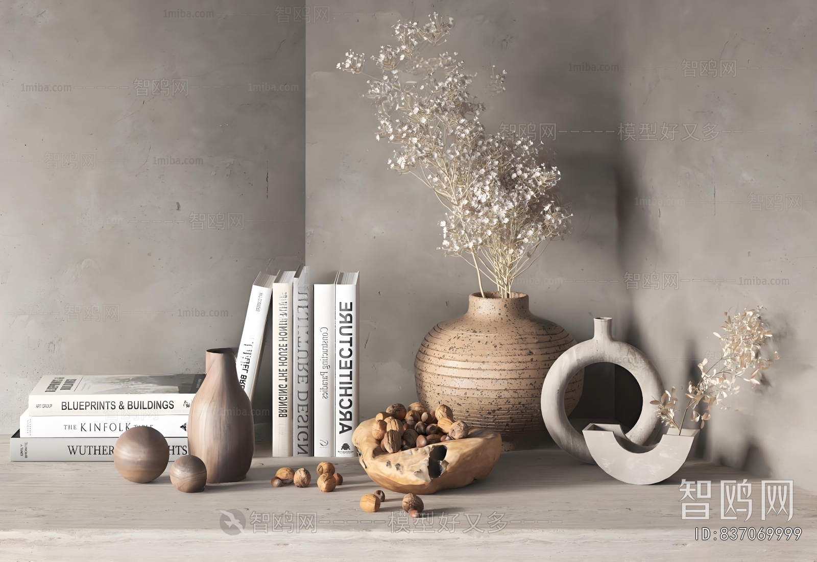 Wabi-sabi Style Decorative Set