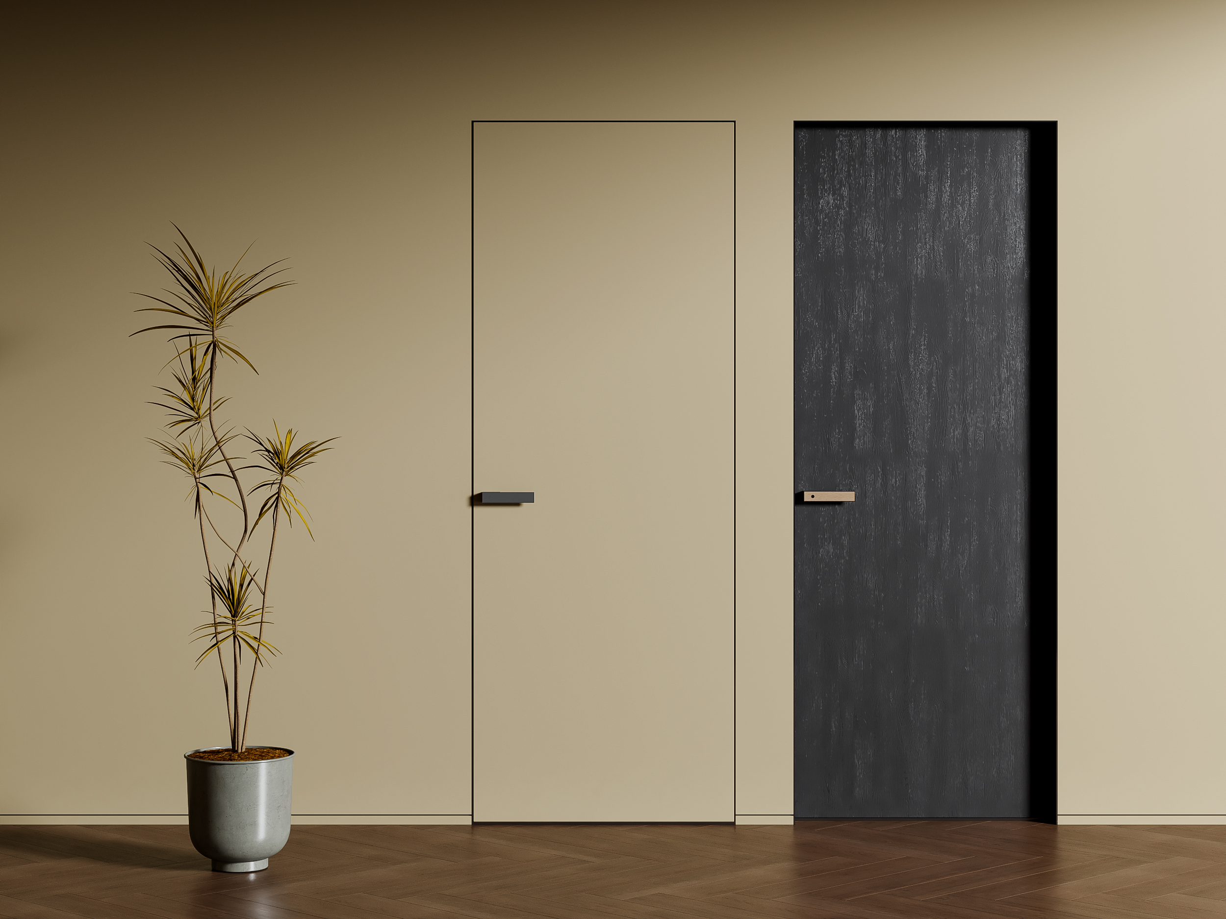 Modern Single Door