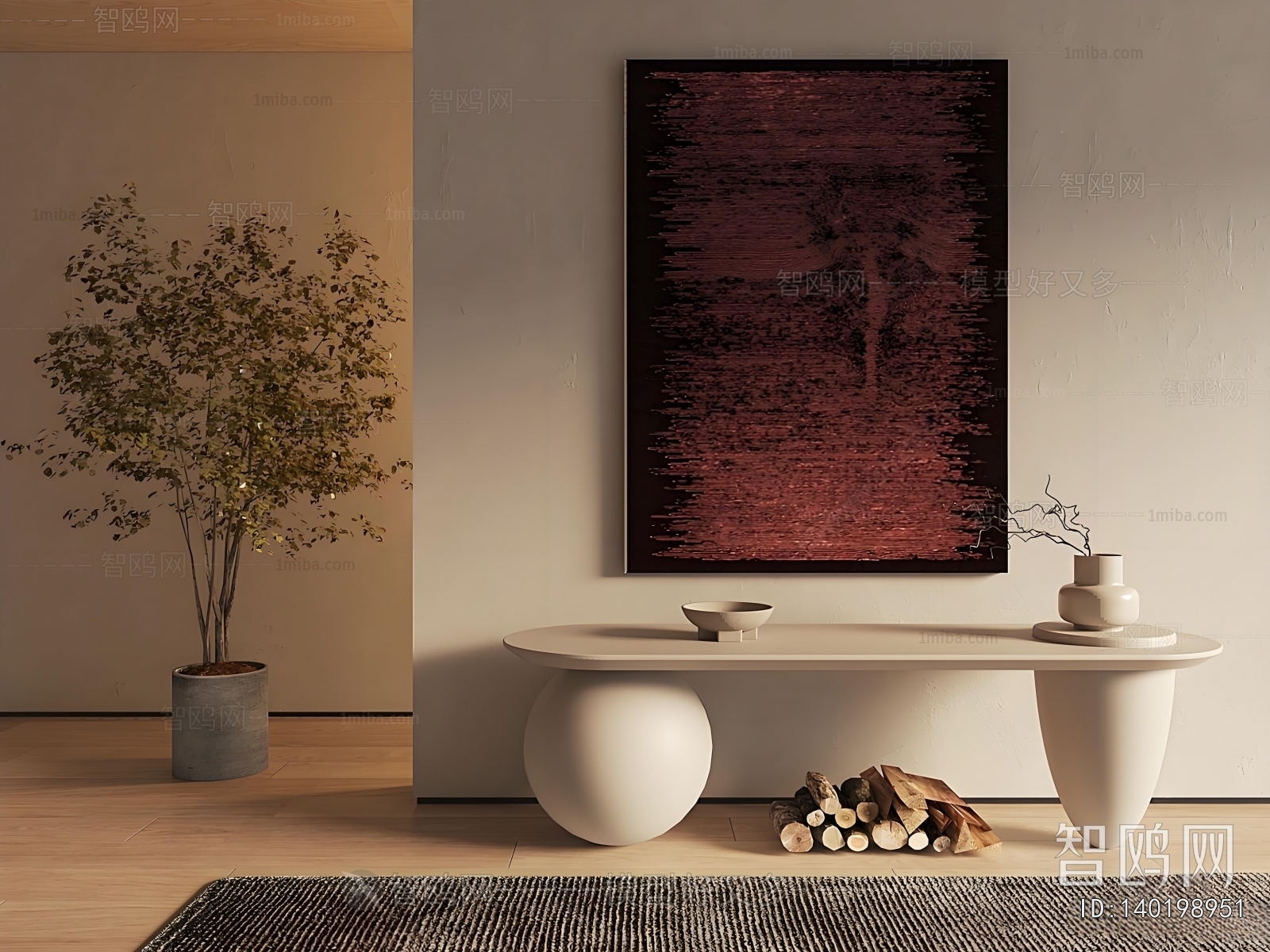 Wabi-sabi Style Painting