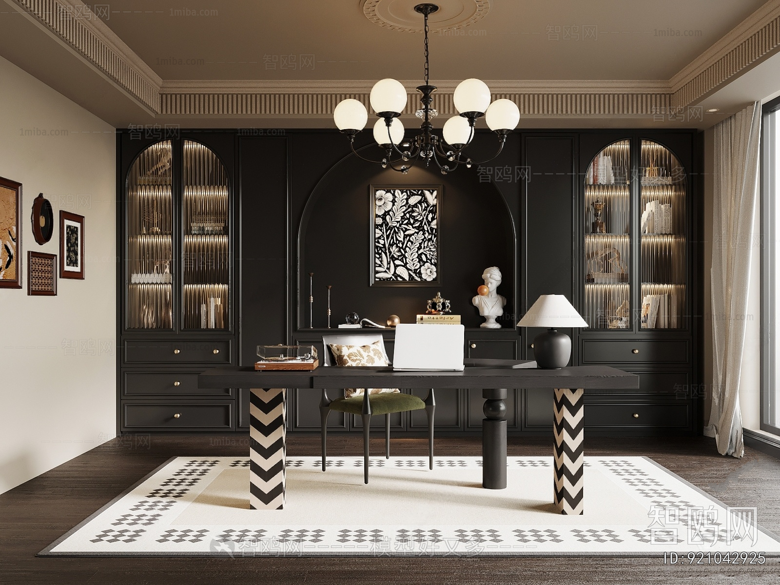 French Style Study Space