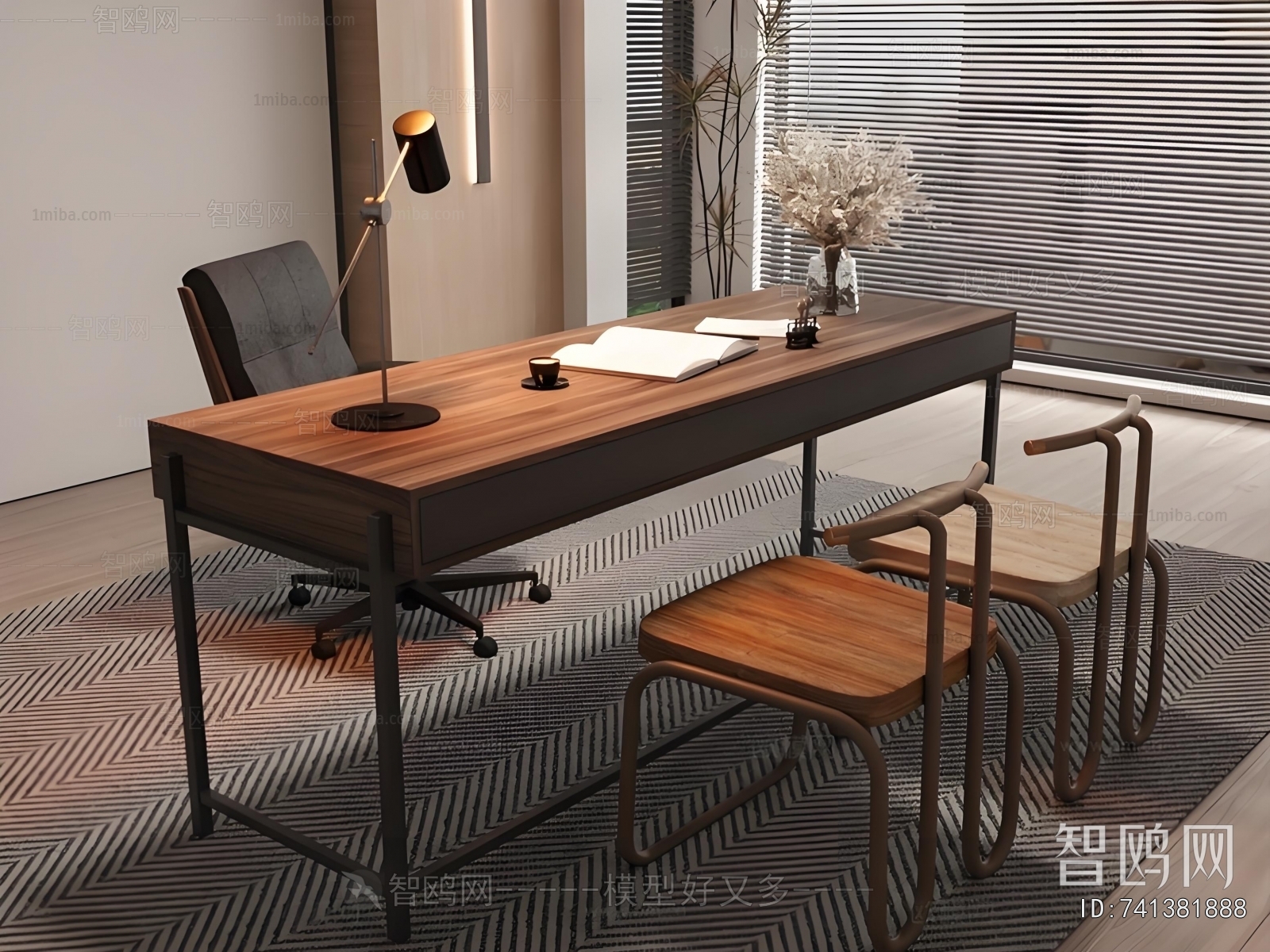 Modern Computer Desk And Chair