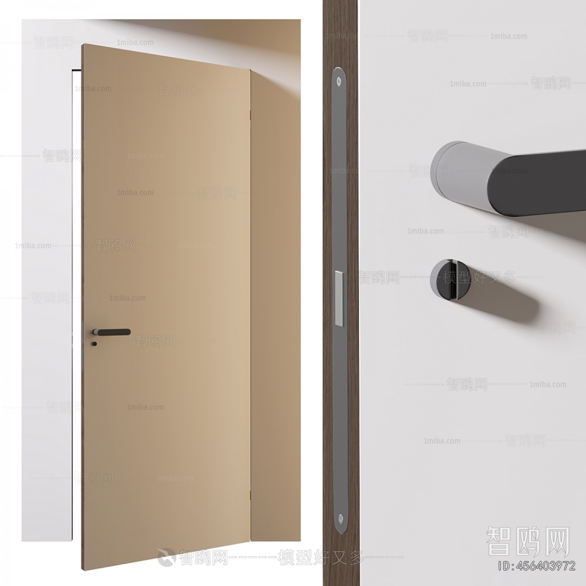 Modern Single Door