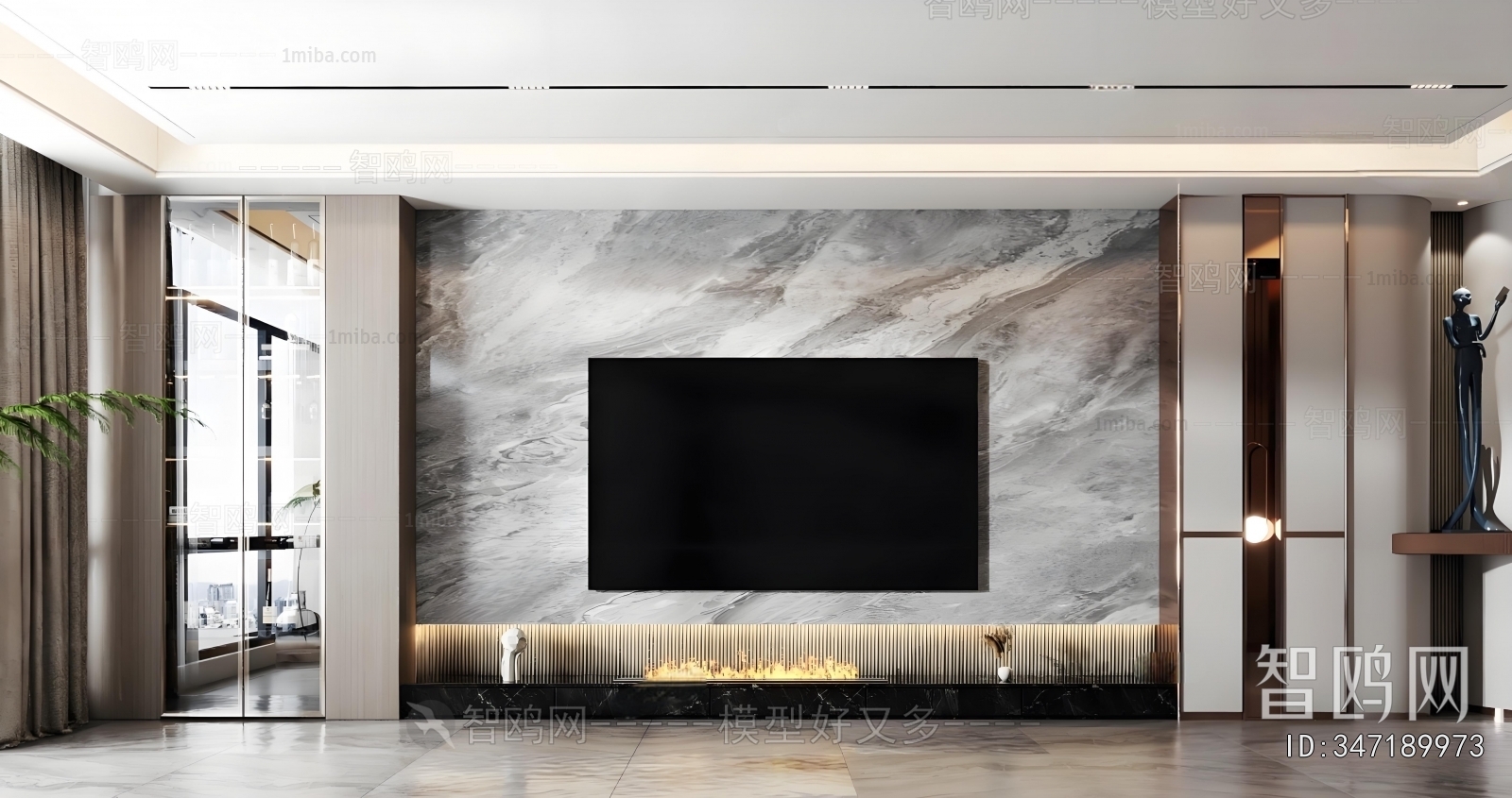 Modern TV Wall