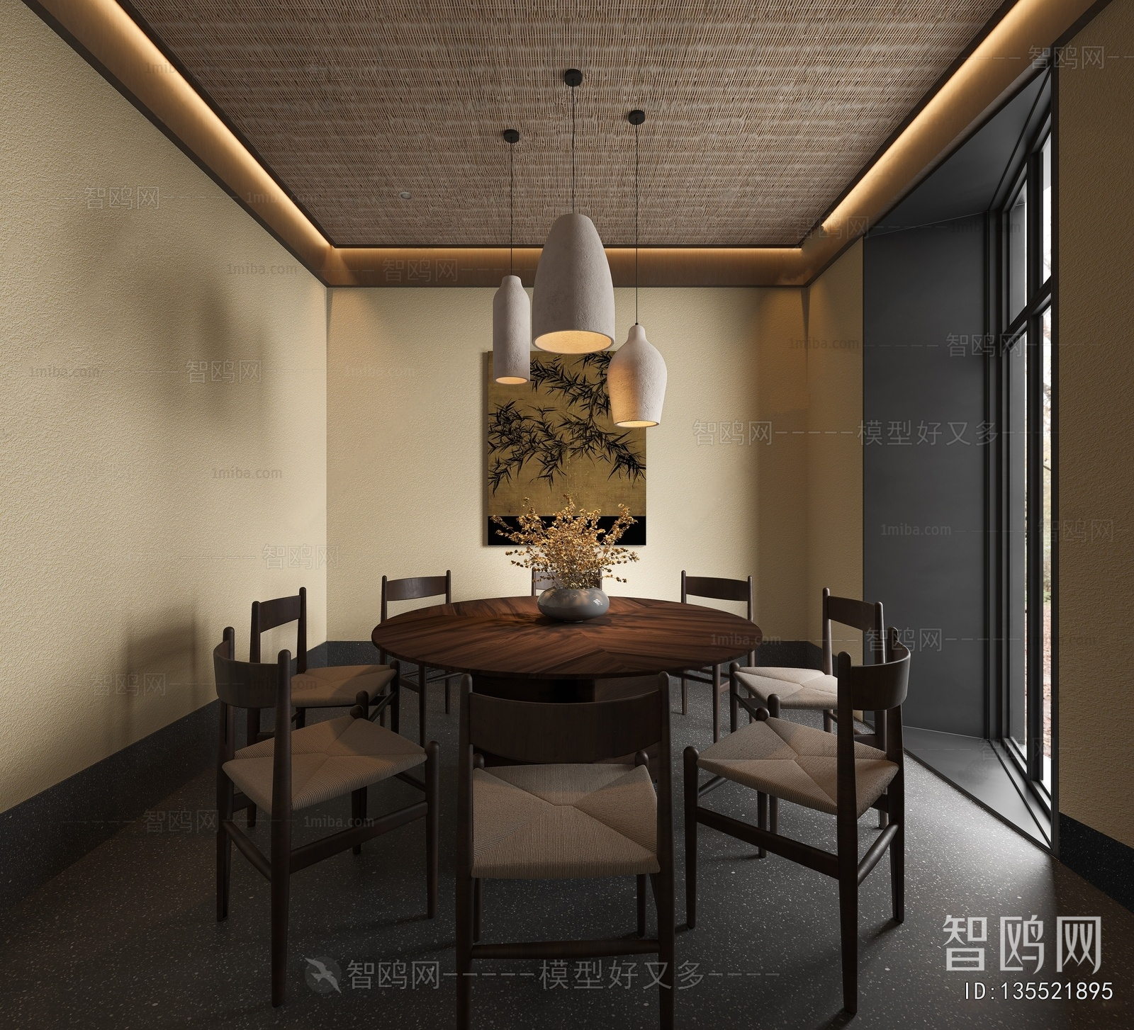 Wabi-sabi Style Restaurant Box