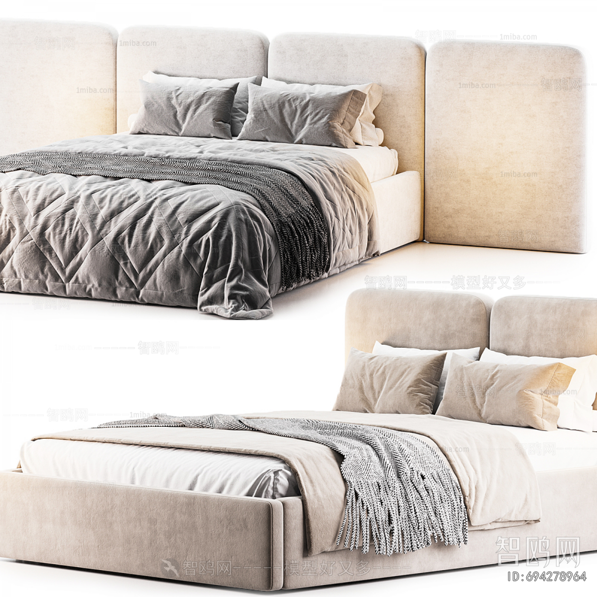 Modern Double Bed