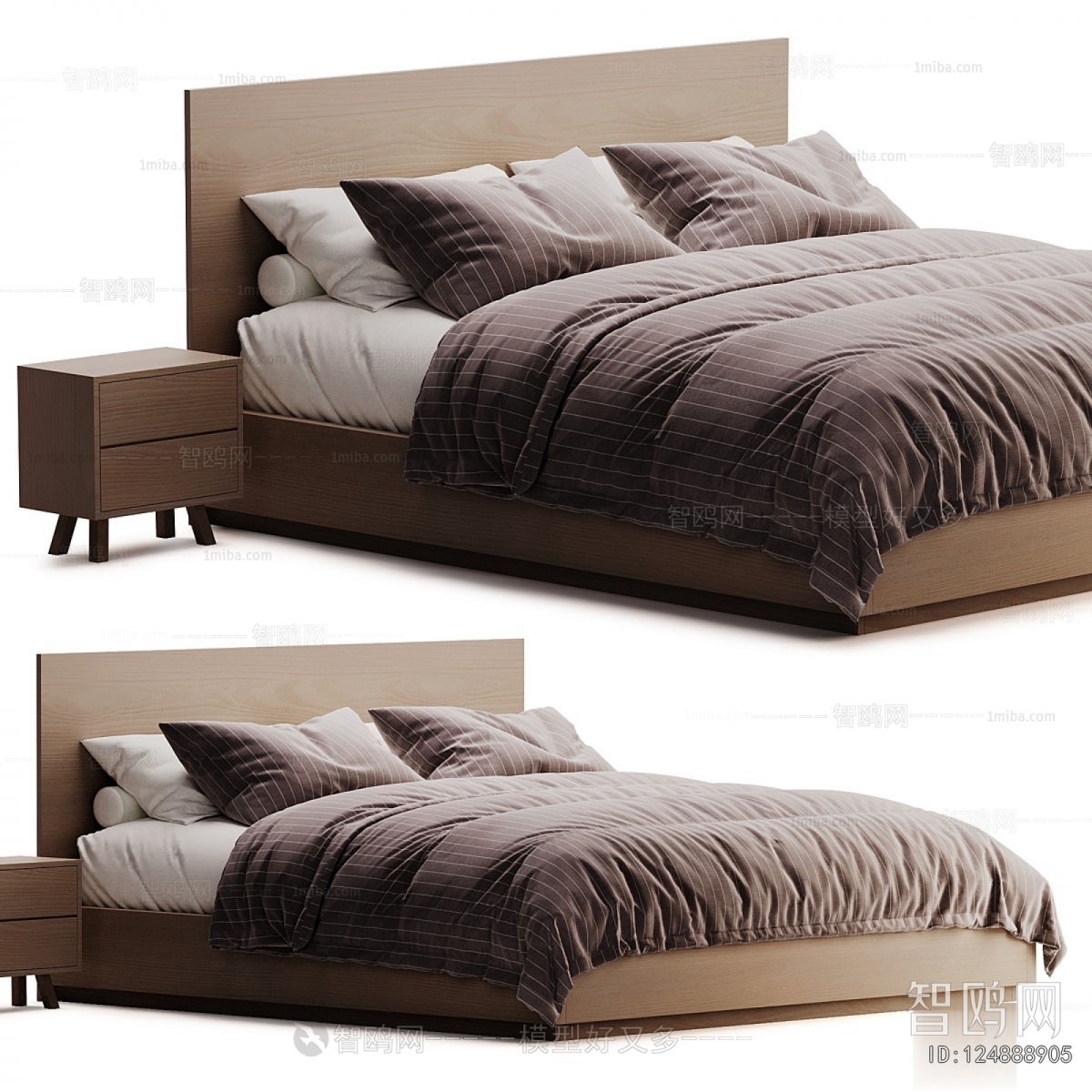 Modern Double Bed