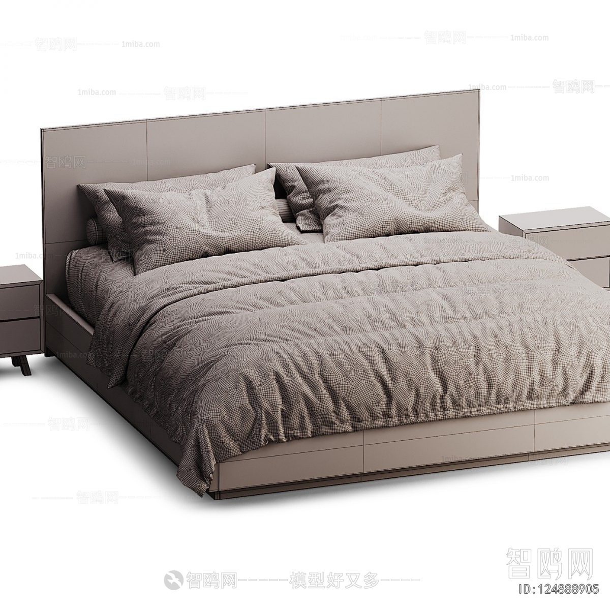 Modern Double Bed