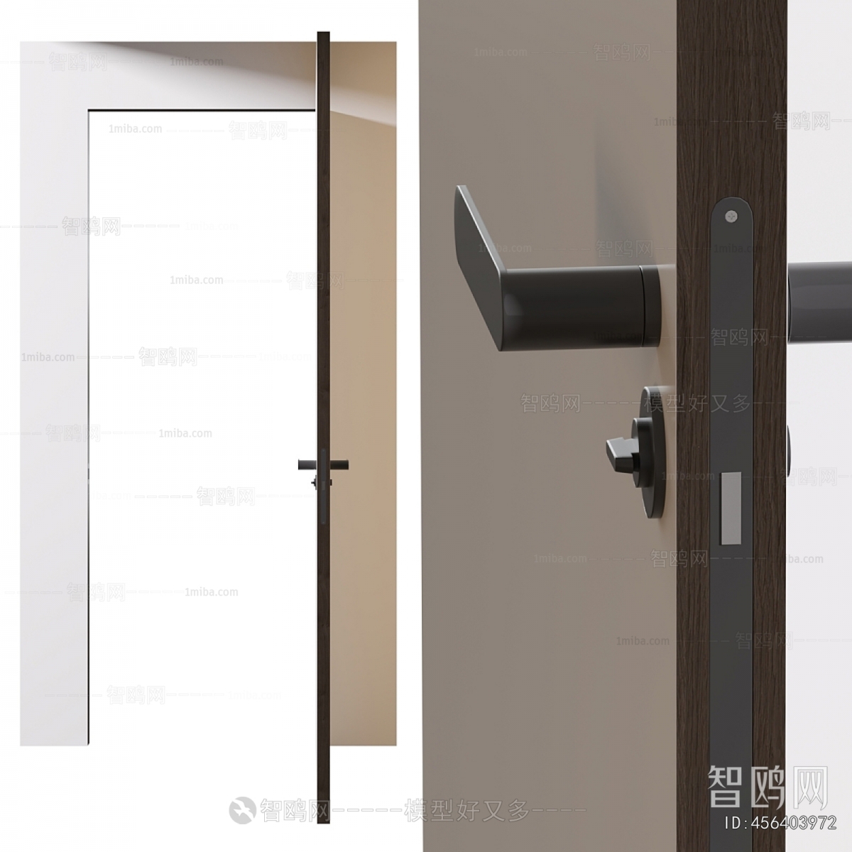 Modern Single Door