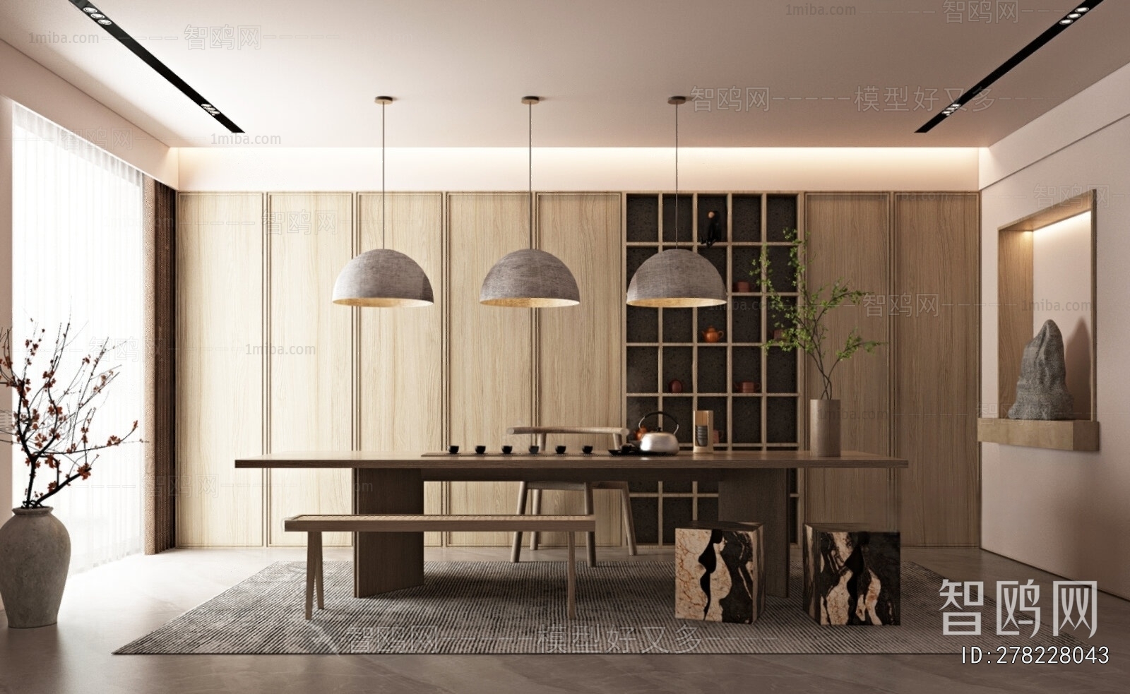 Wabi-sabi Style Tea House