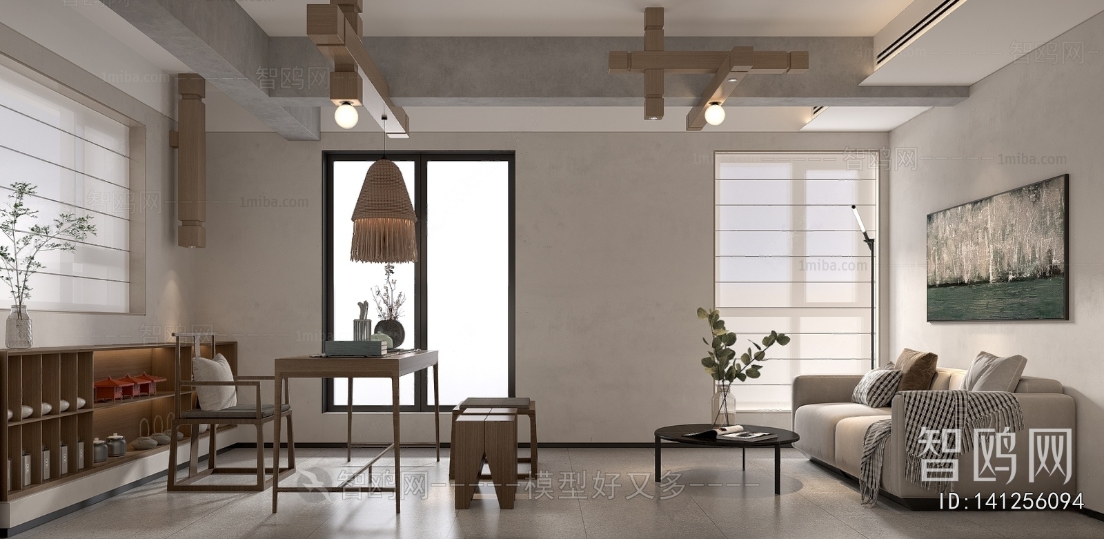 Wabi-sabi Style Tea House