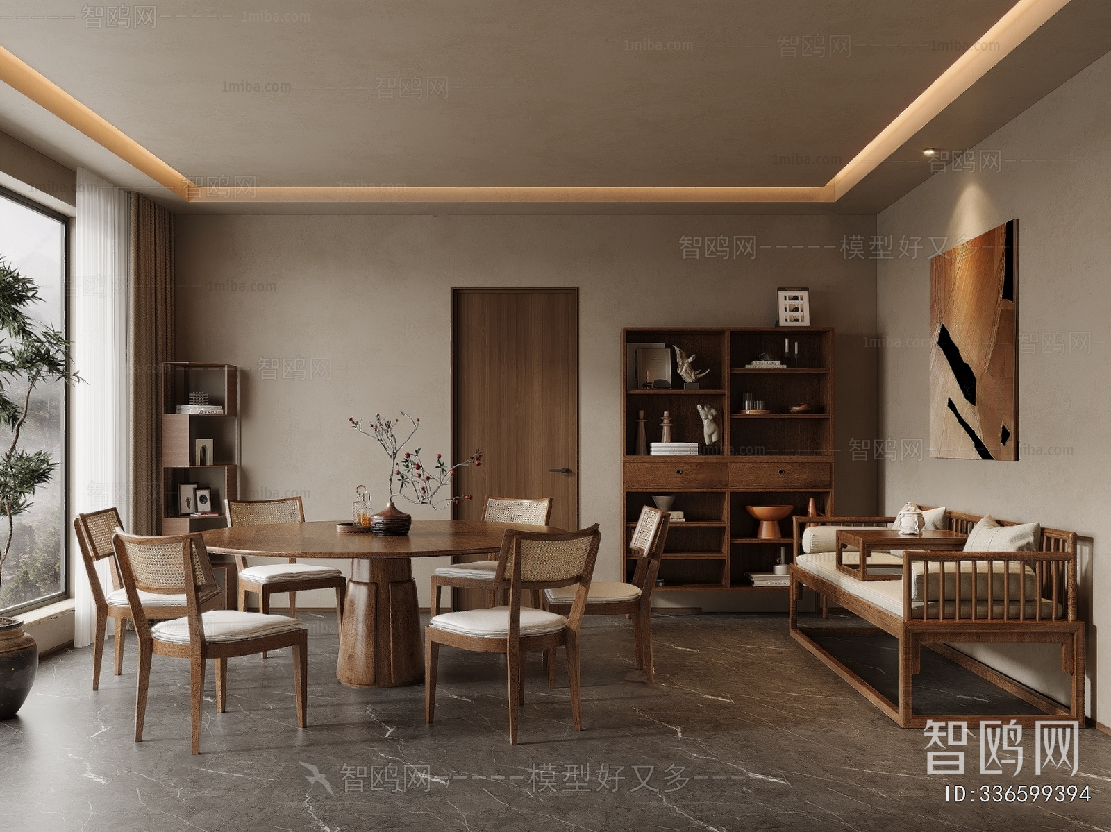 Wabi-sabi Style Restaurant Box