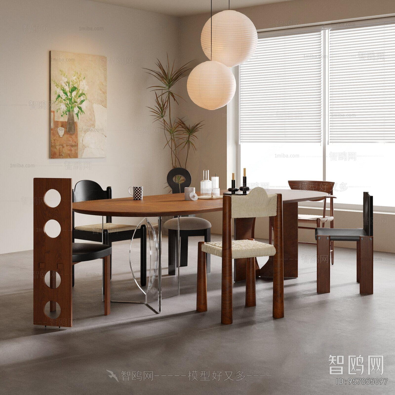 Modern Dining Table And Chairs
