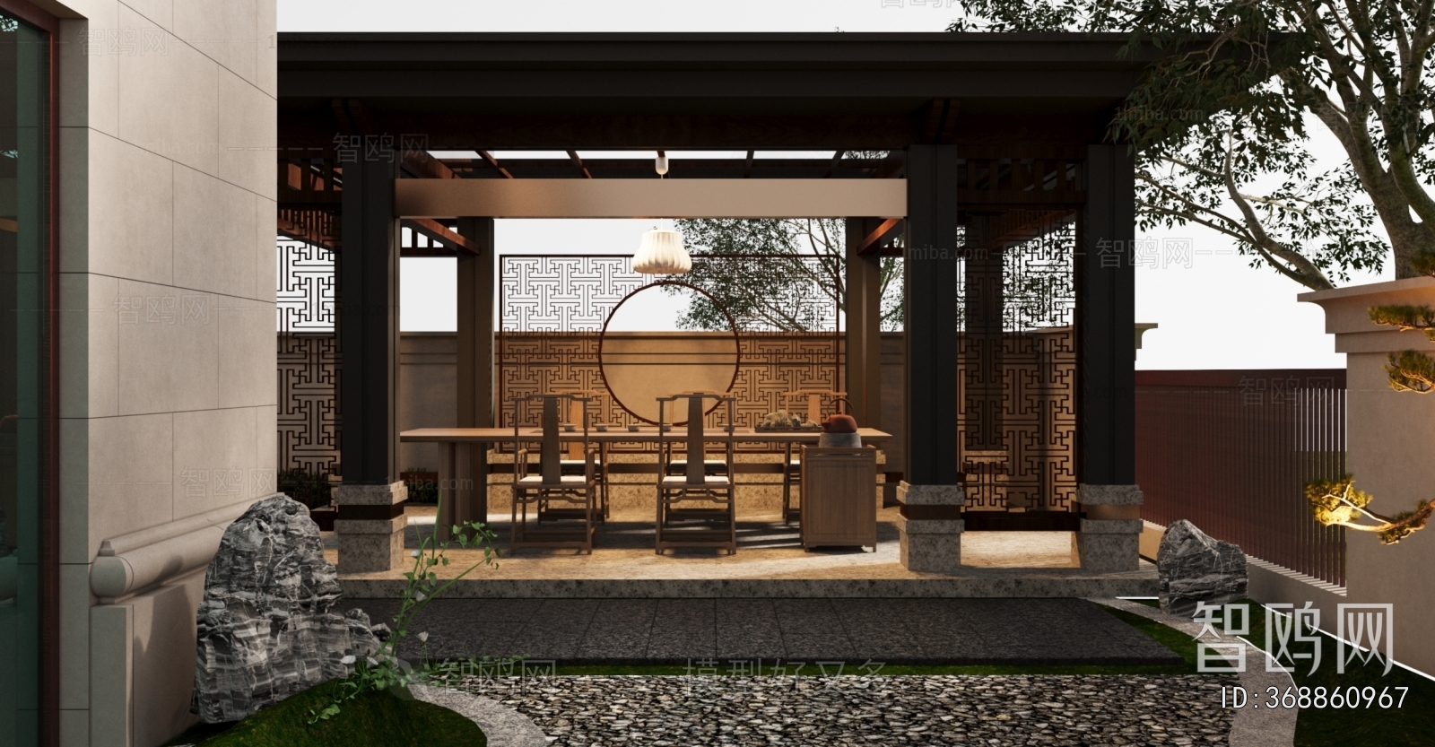 New Chinese Style Pavilion