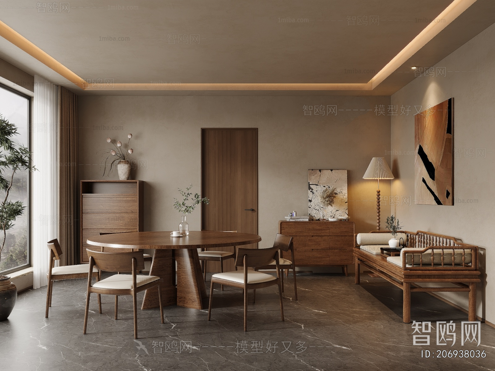 Wabi-sabi Style Restaurant Box