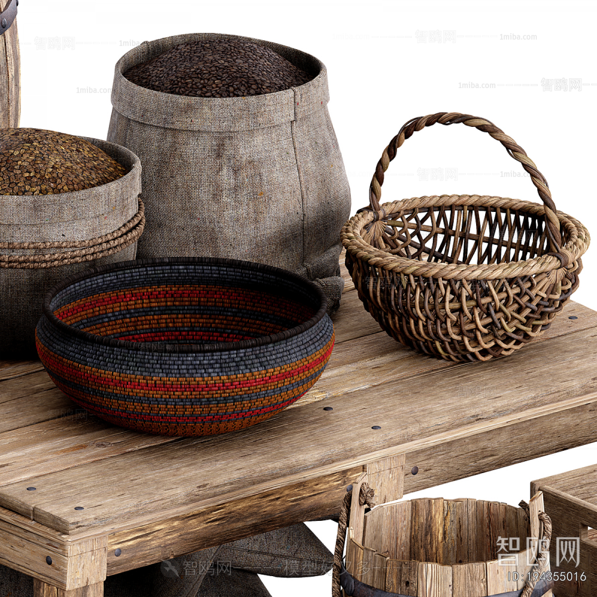 Wabi-sabi Style Decorative Set