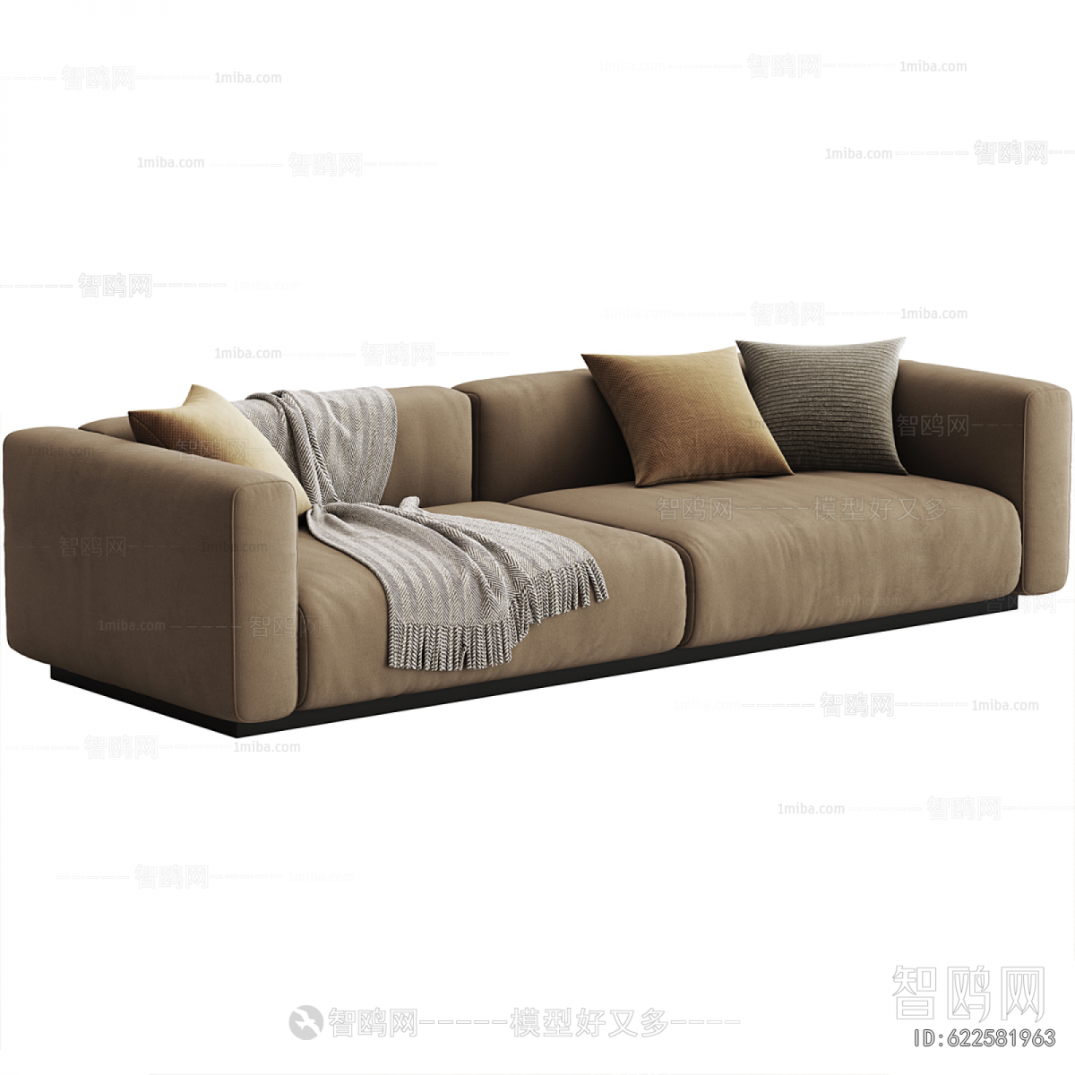 Modern Multi Person Sofa