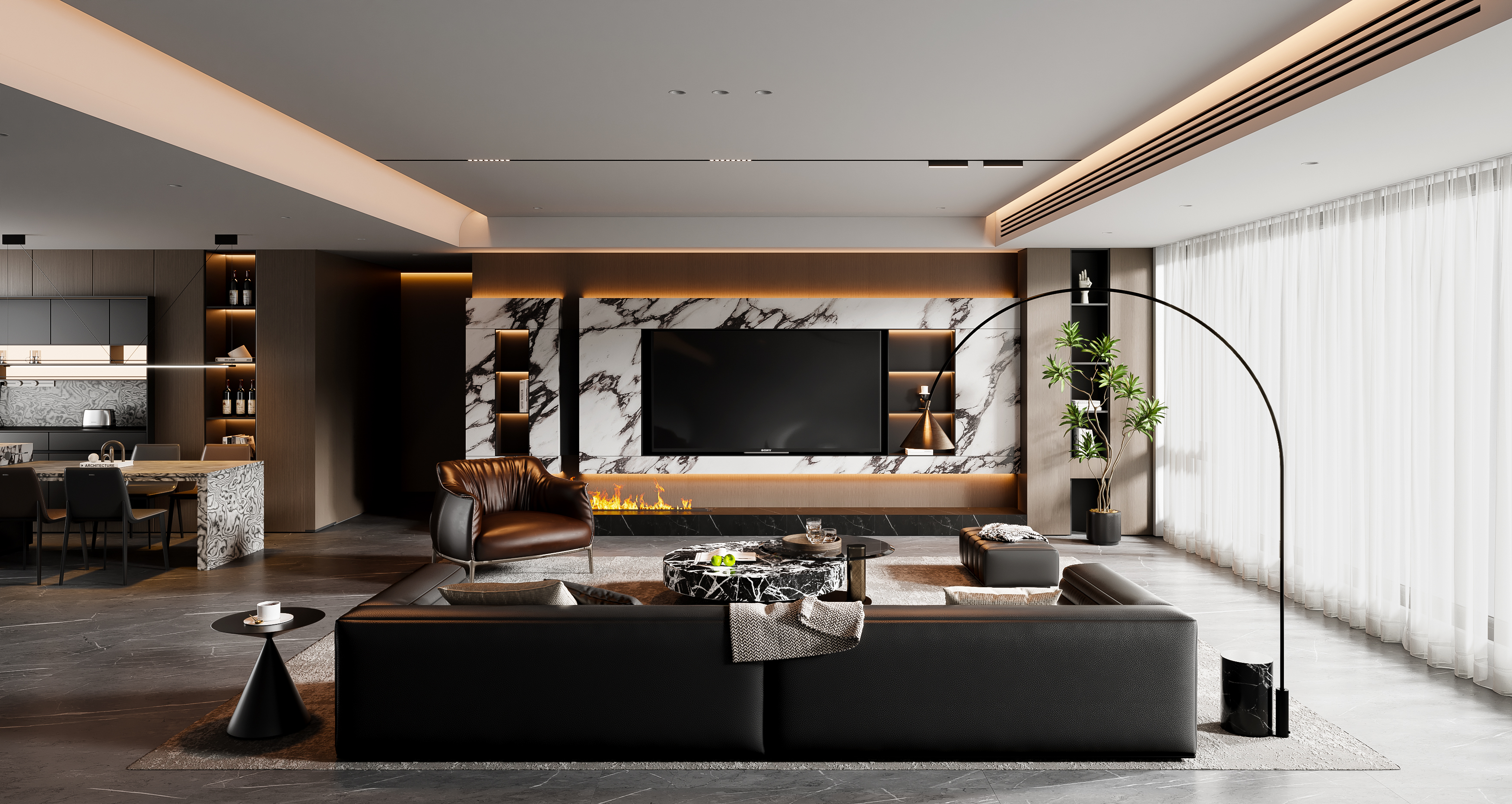 Modern A Living Room