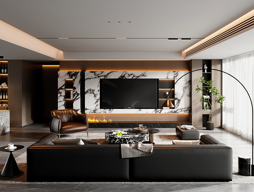 Modern A Living Room