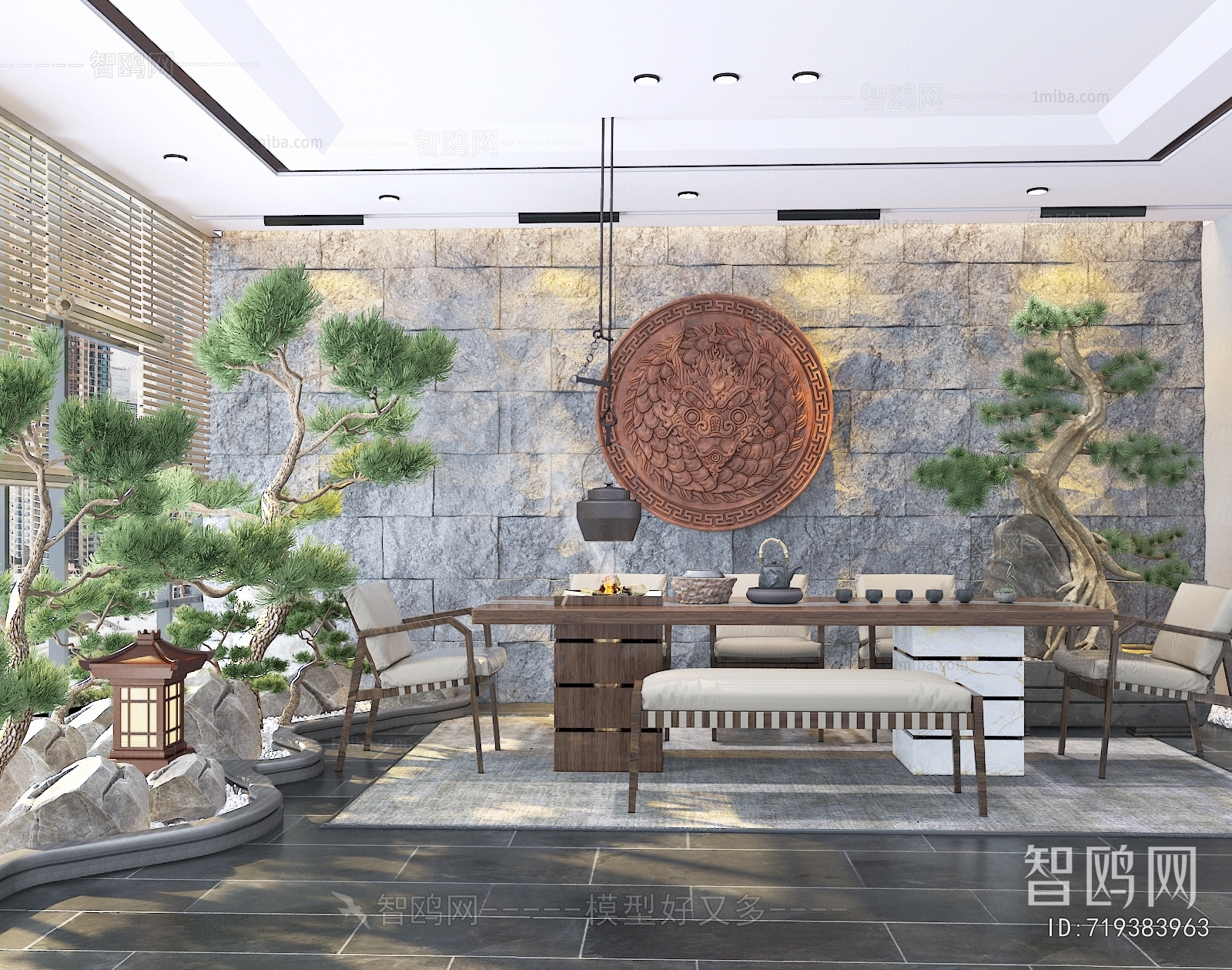 New Chinese Style Tea House