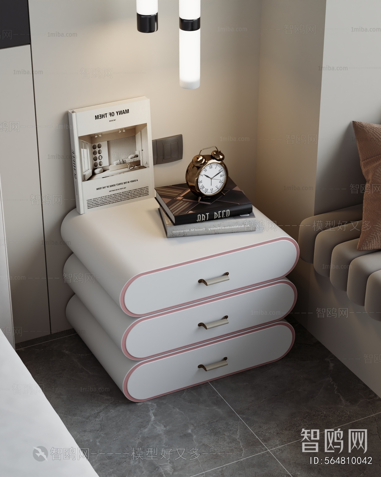 Modern Bedside Cupboard