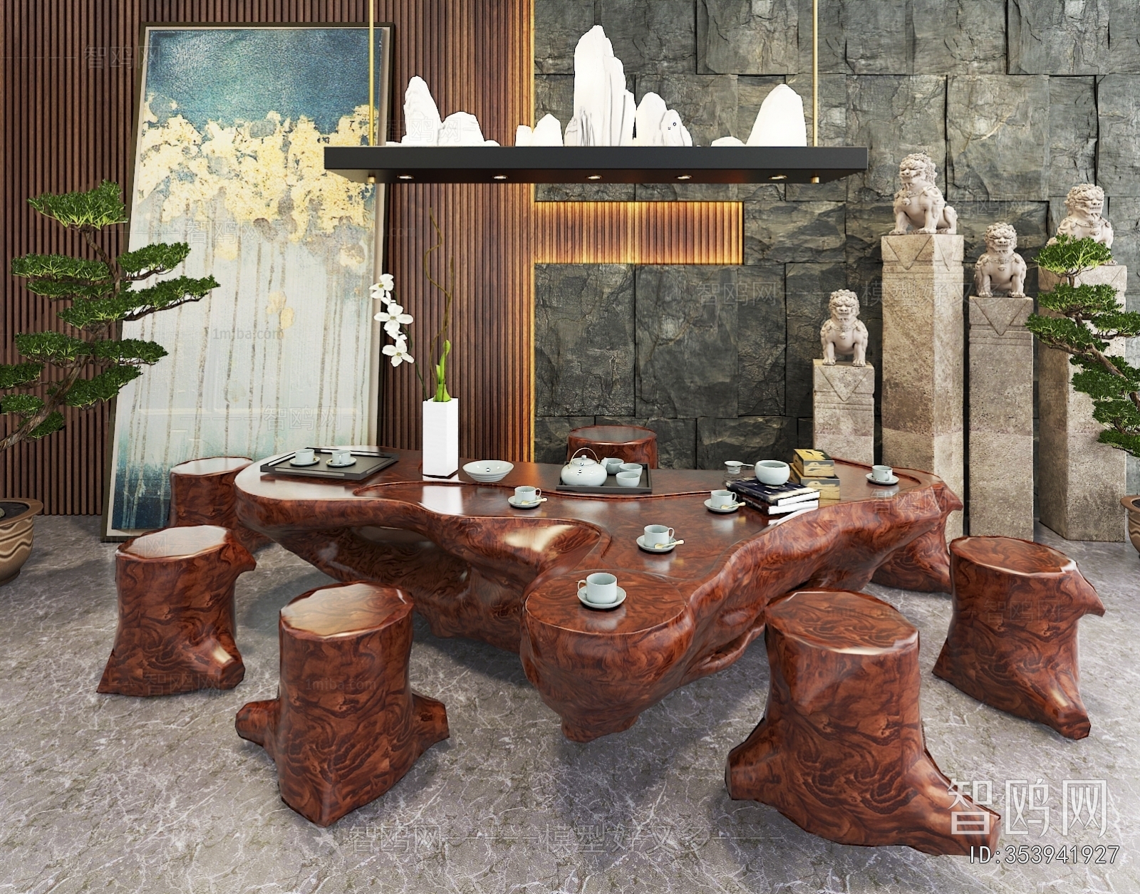 New Chinese Style Tea House