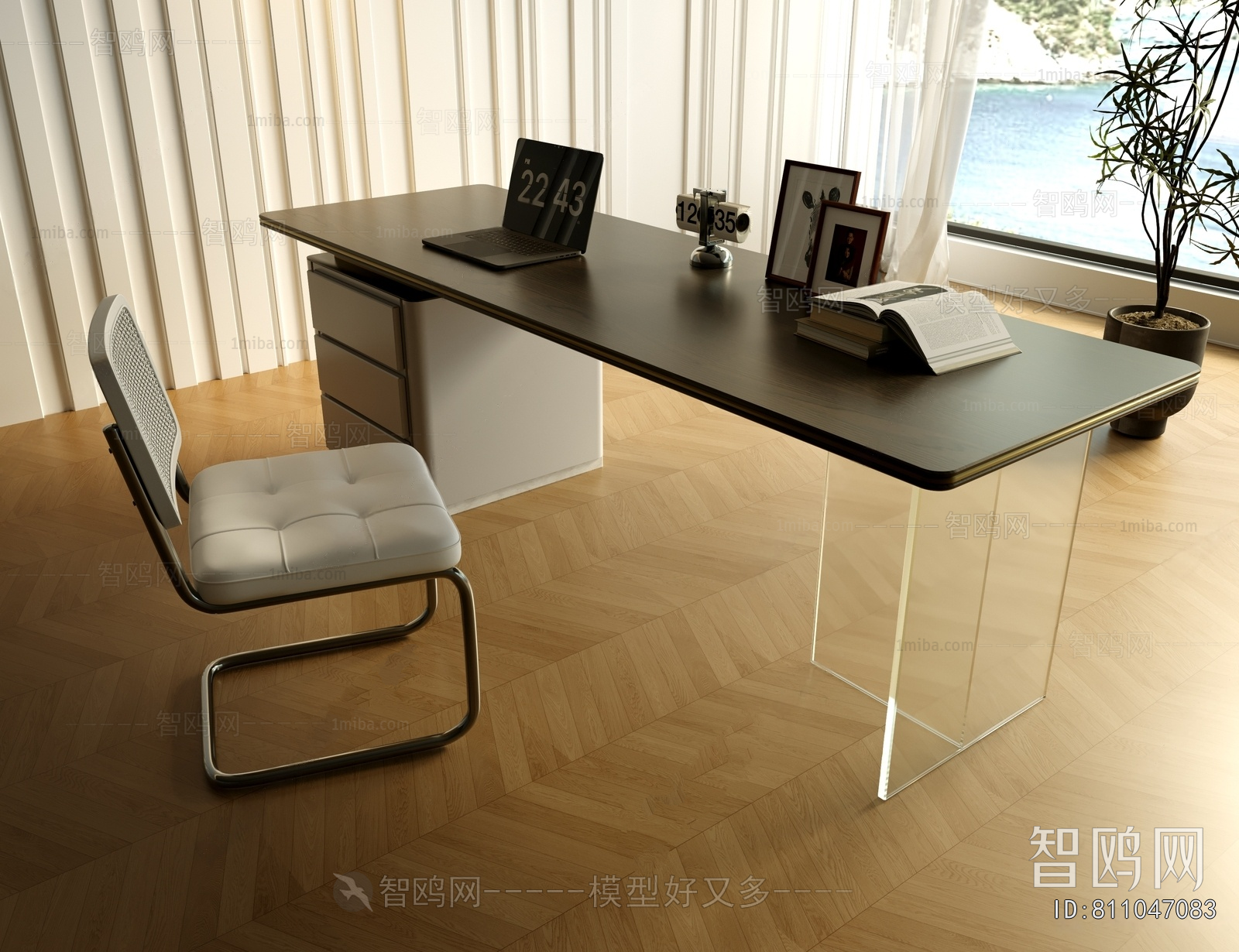 Modern Computer Desk And Chair