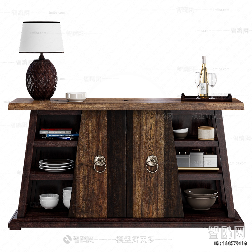 Wabi-sabi Style Sideboard