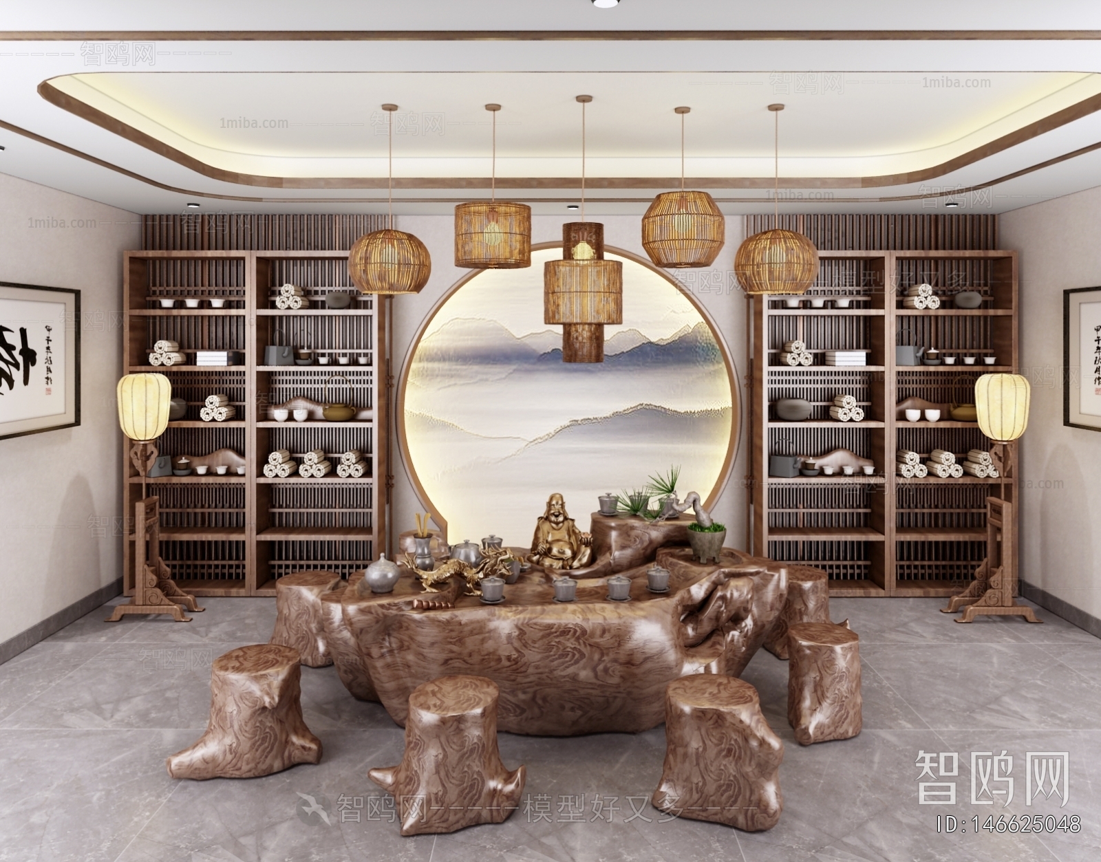 New Chinese Style Tea House