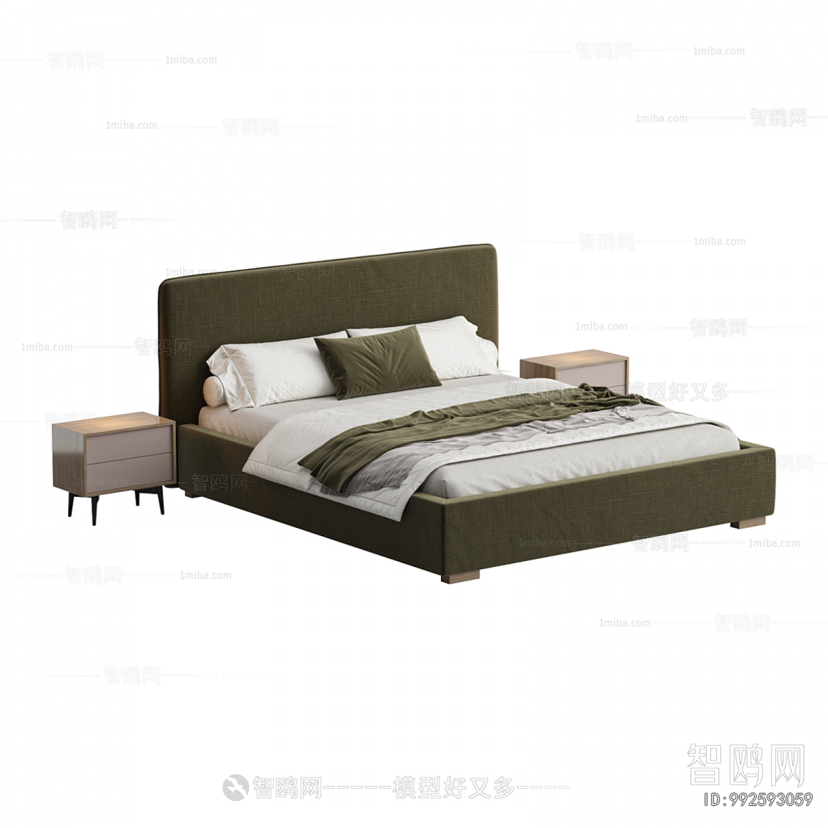 Modern Double Bed