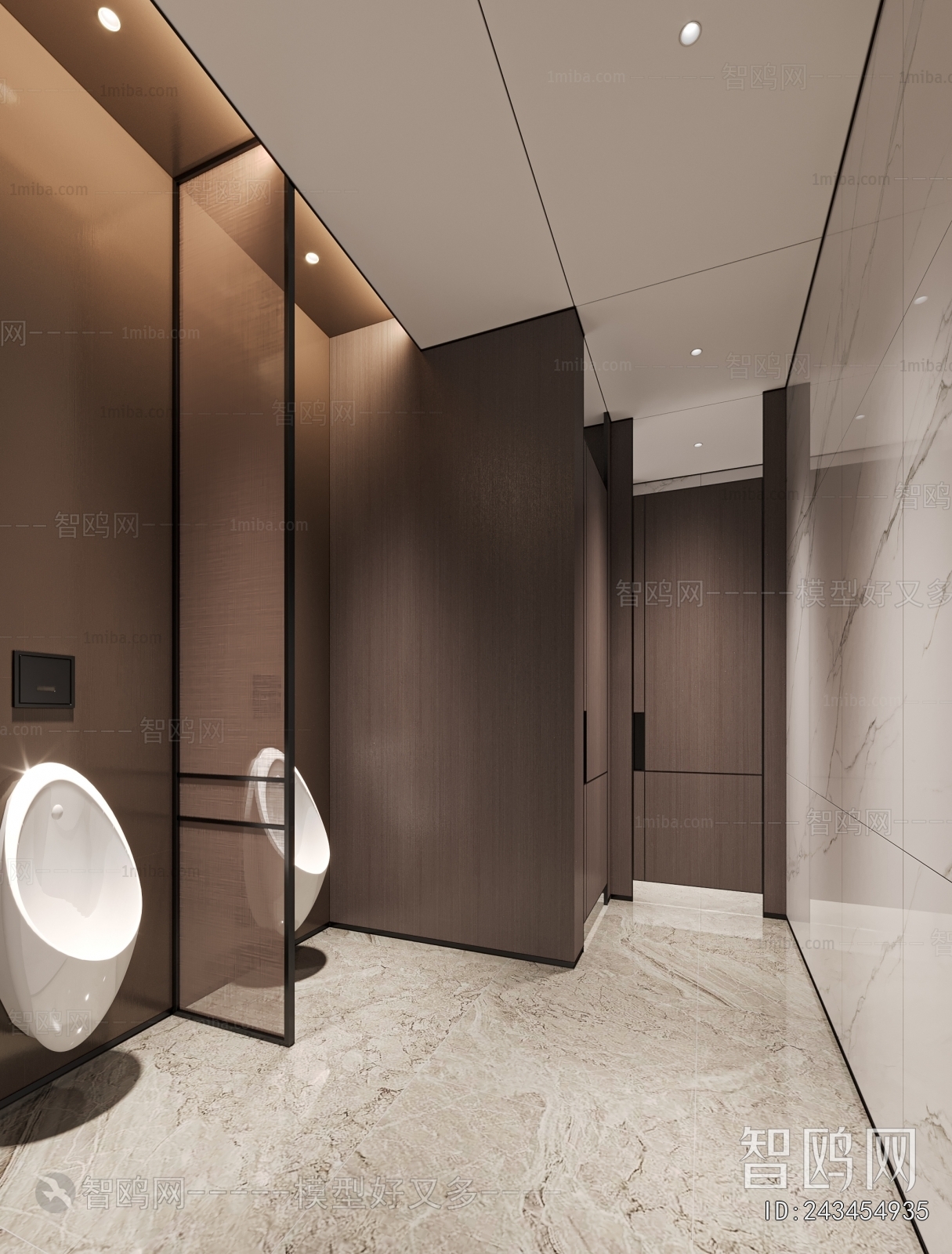 Modern Public Toilet