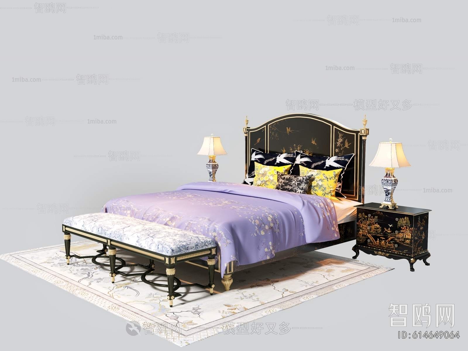 Modern Double Bed