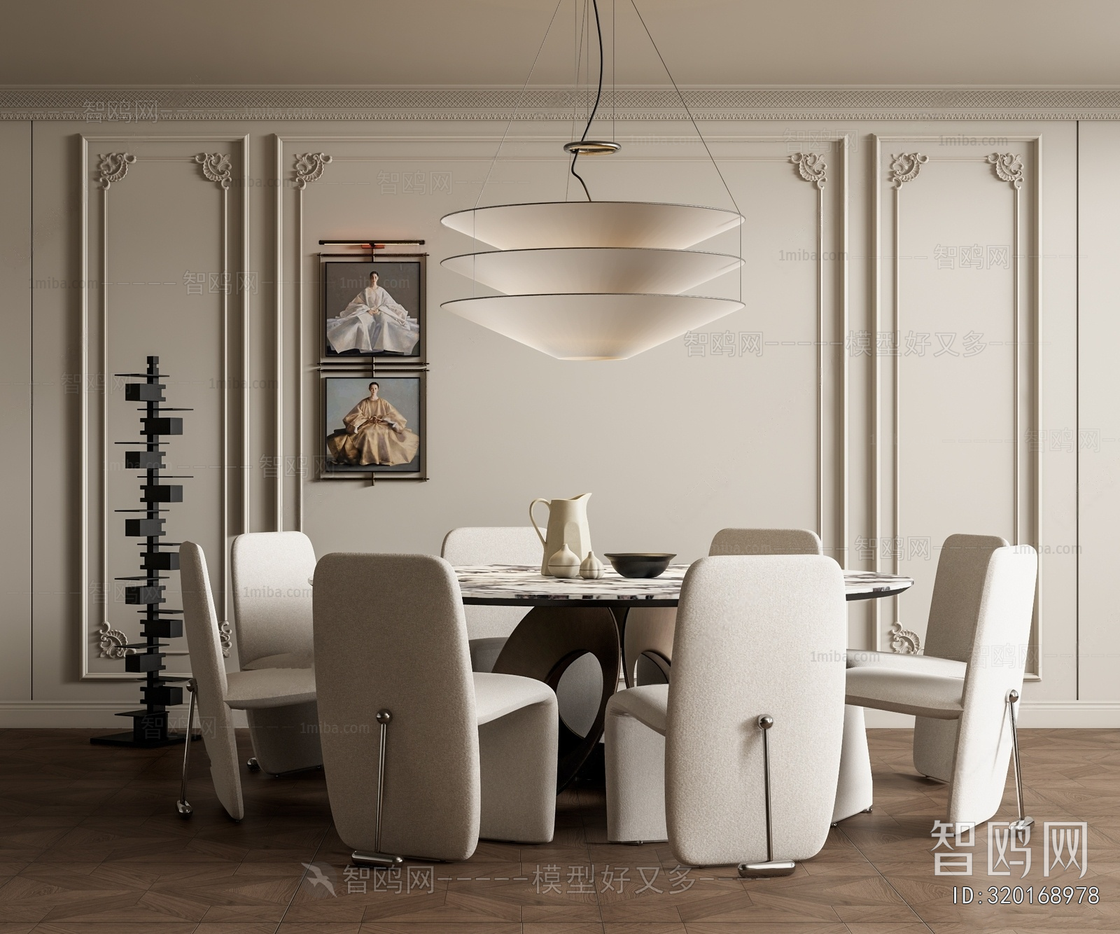 French Style Dining Table And Chairs