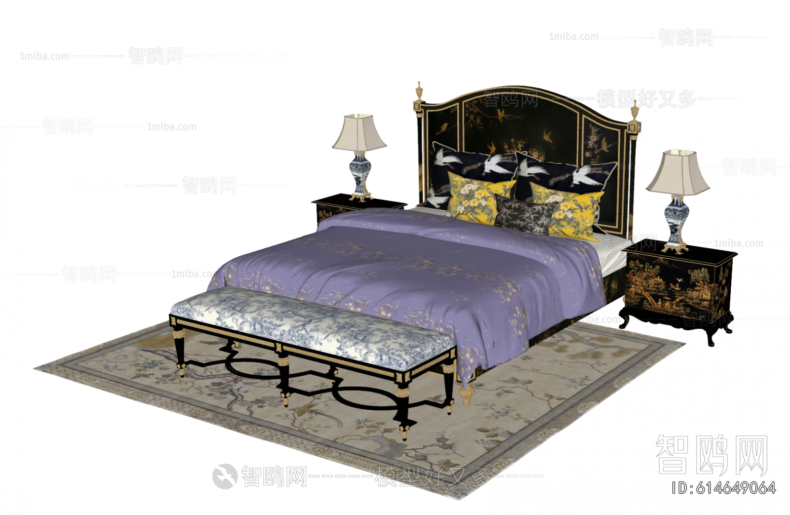 Modern Double Bed