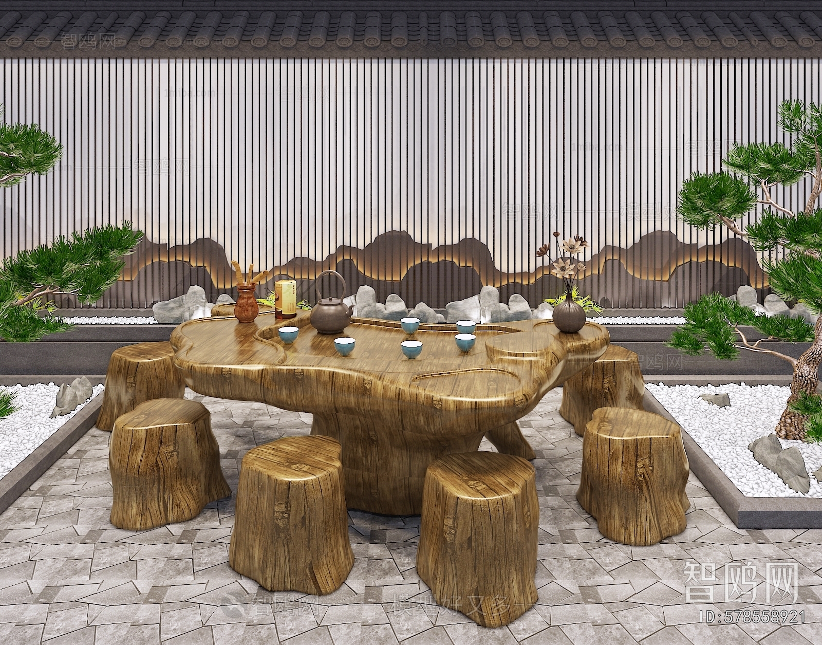 New Chinese Style Tea House