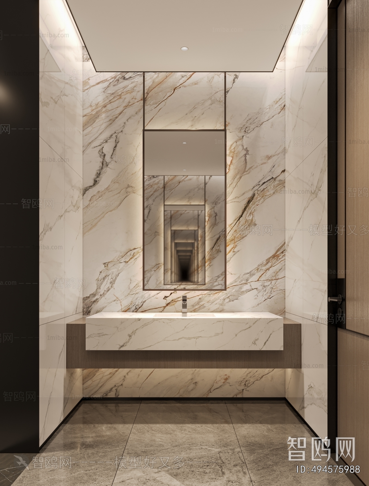 Modern Public Toilet