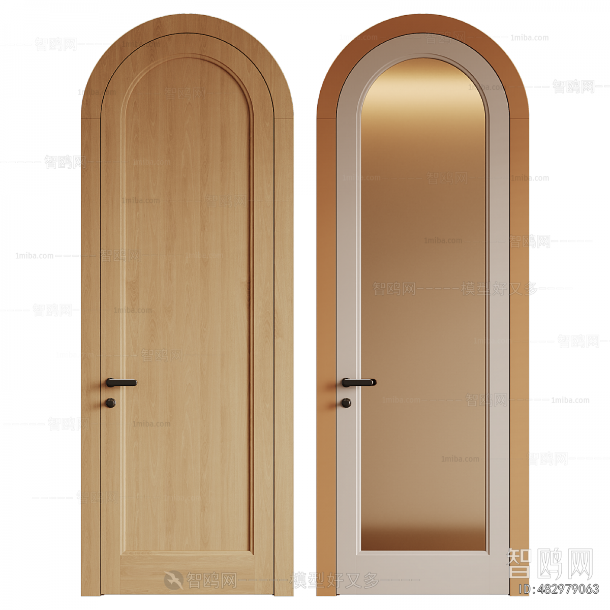 Modern Single Door