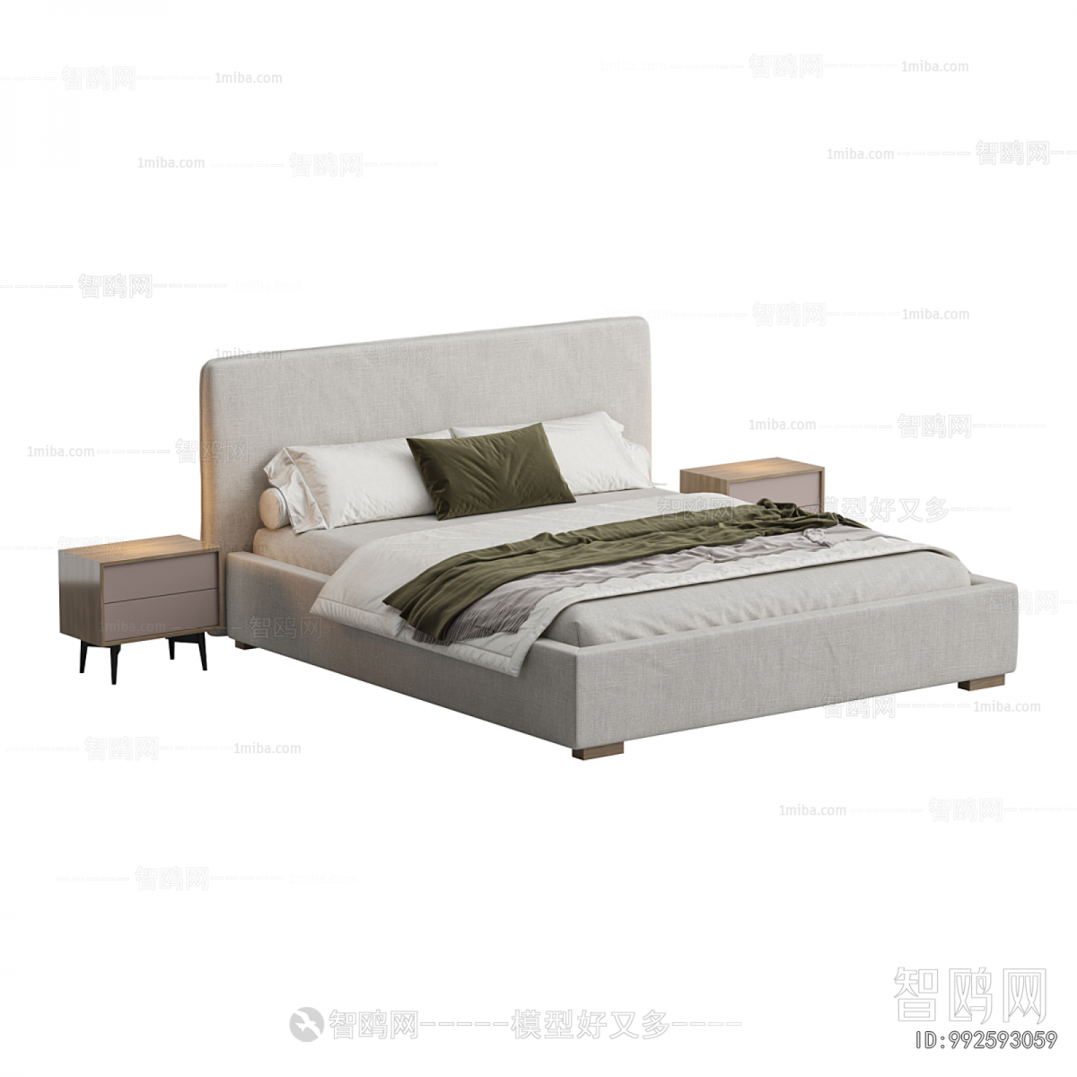 Modern Double Bed