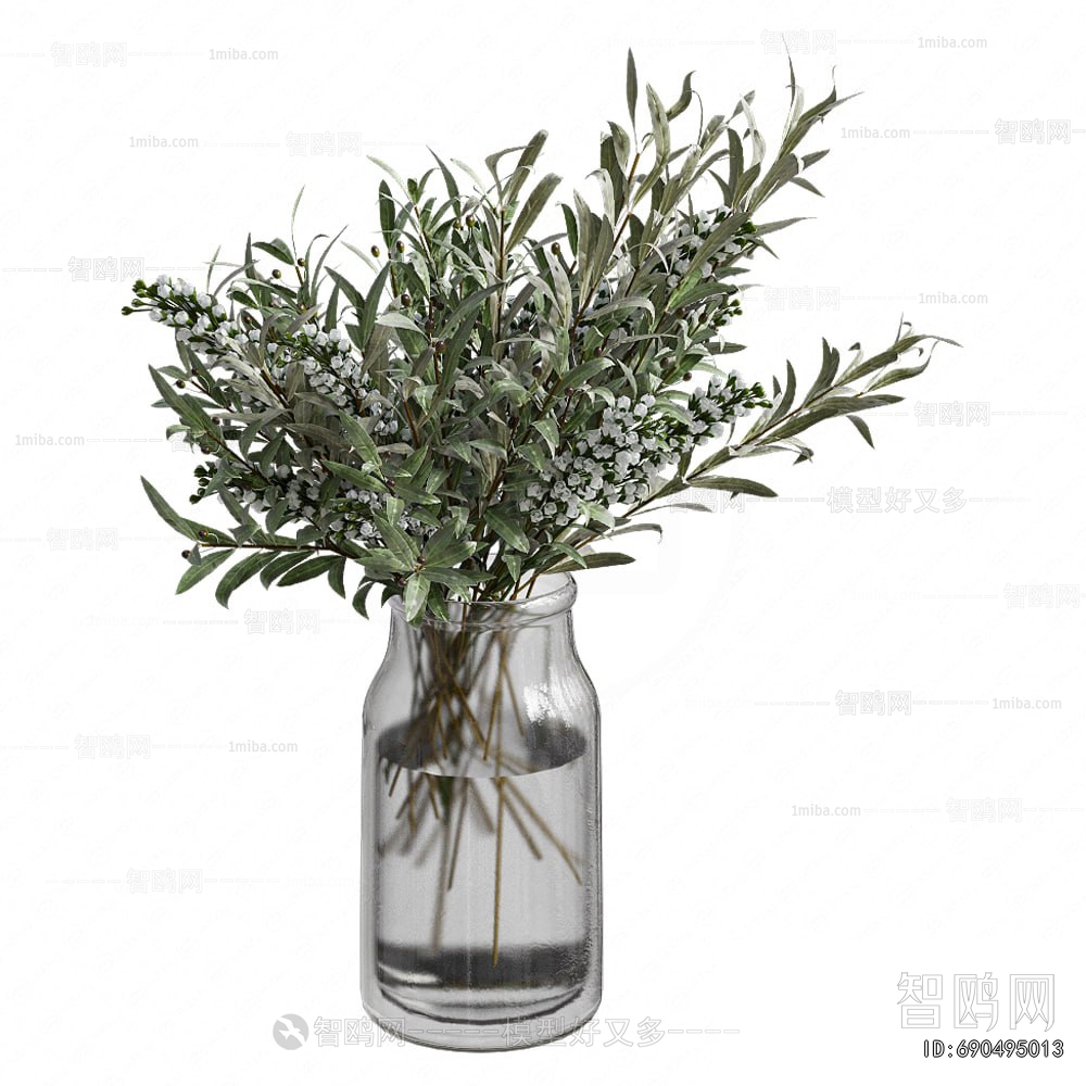 Modern Aquatic Green Plant